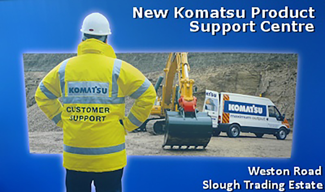 Product Support Centre Slough Komatsu
