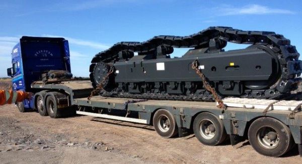 New 200 Tonne Sets To Work in Scotland - Marubeni Komatsu