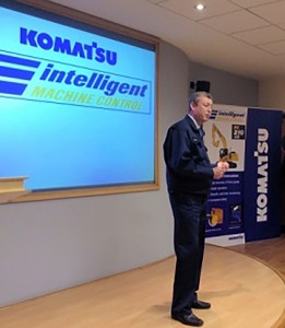 PC210LCi-10 Komatsu intelligent machine control launch