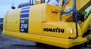 First UK Sale Komatsu pc210lci intelligent machine control