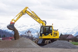 PW148-10 Wheeled Excavator Komatsu