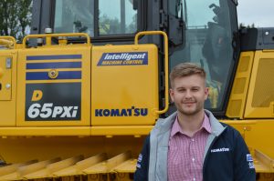 Komatsu Area Sales Manager Jack Bissell