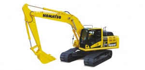 waste and recycling hybrid excavator hb215