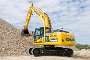 Hybrid tracked excavators komplete