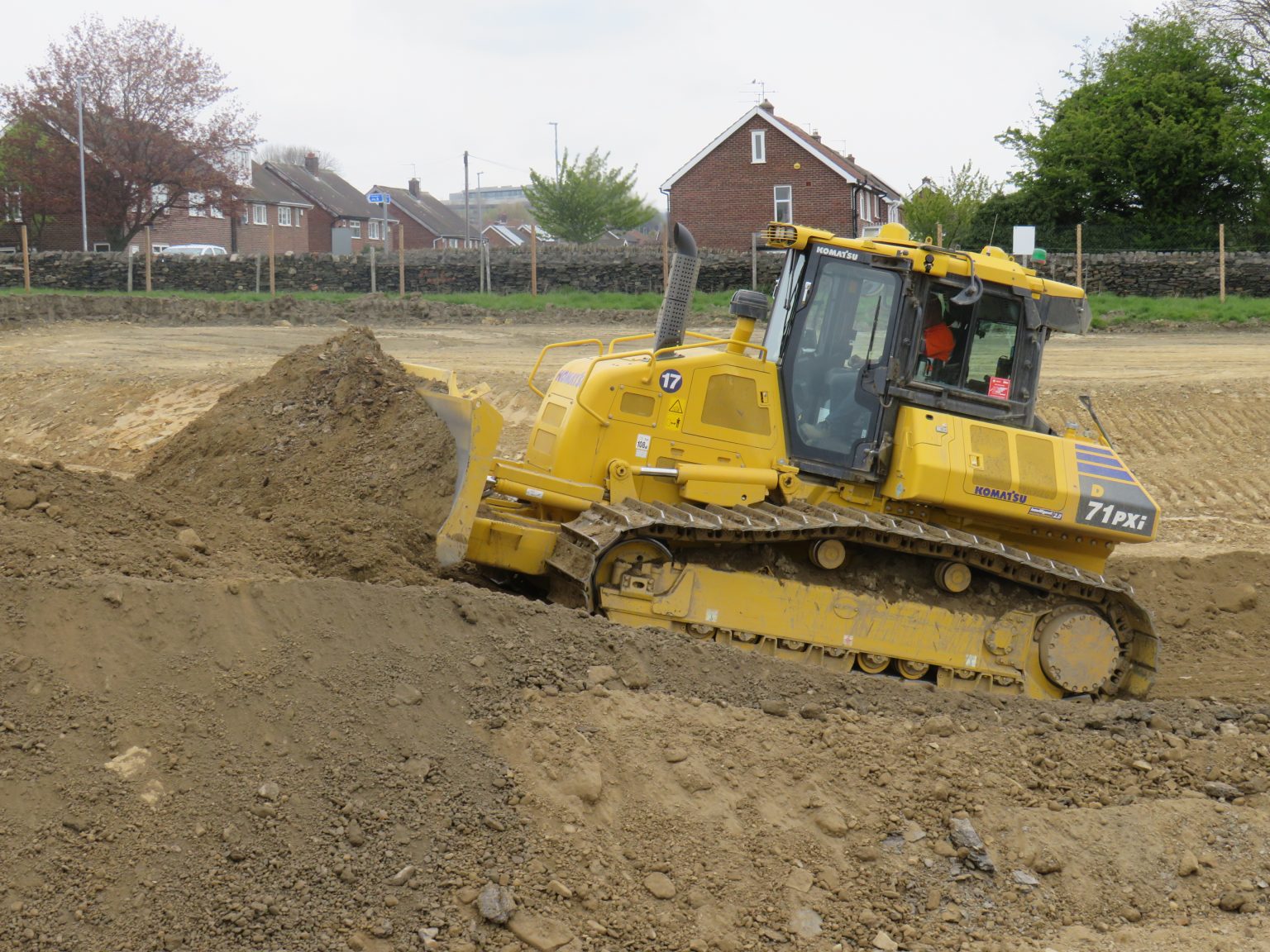 Wordsworth Excavations receive the first Komatsu D71PXi-24 in the ...