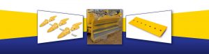 Ground engaging tools Komatsu parts offer