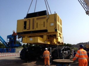 200 Tonne Komatsu excavator