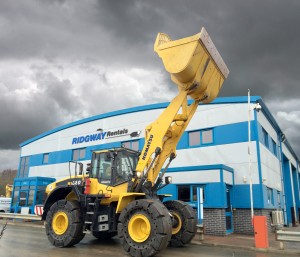 Ridgway Rentals Komatsu wheel loader