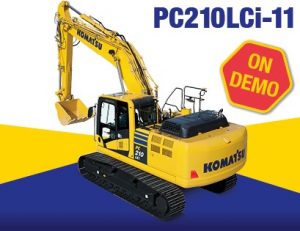 Plantworx komatsu excavator