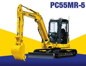 Plantworx excavator komatsu