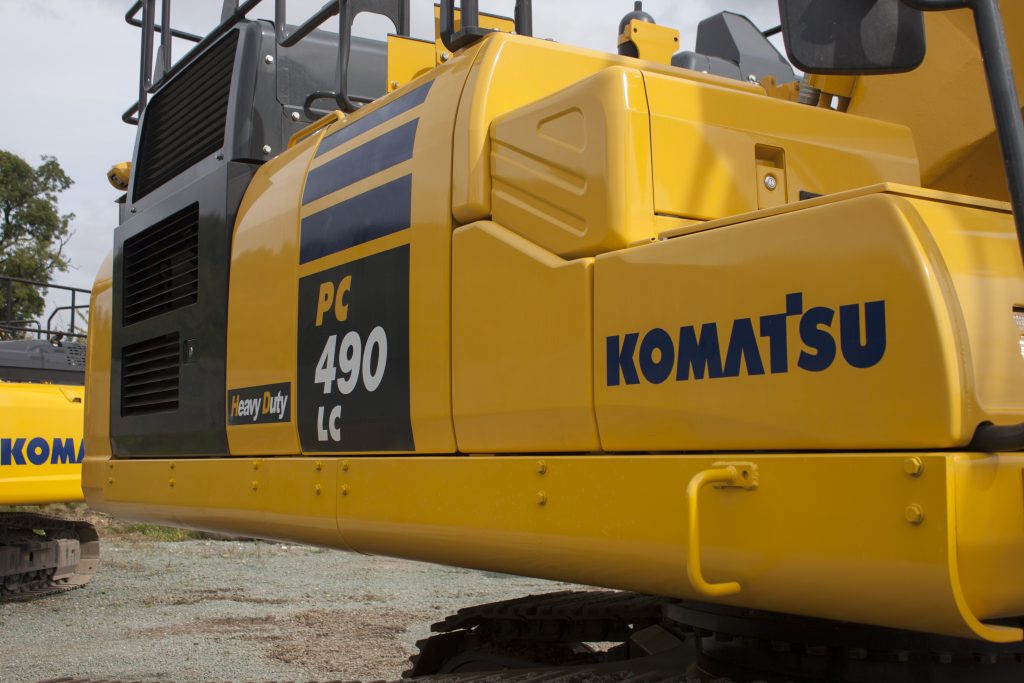 ridgway rentals new Komatsu machines