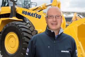 Carl Woollaston wheel loaders komatsu