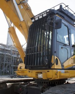 W & S Recycling demolition excavator komatsu