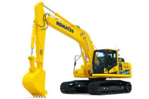 HB215LC-3 hybrid excavator Komatsu digger technology