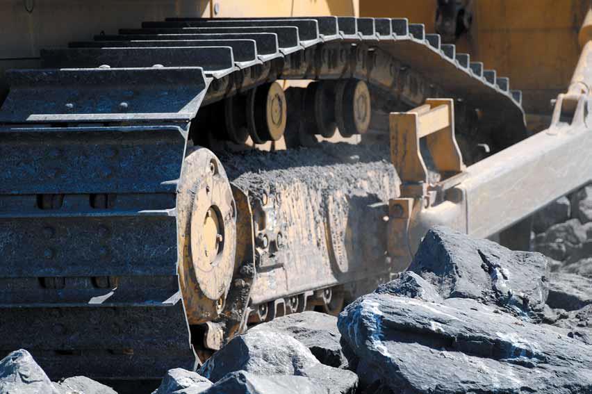 Undercarriage plus Komatsu parts bulldozer excavator crawler