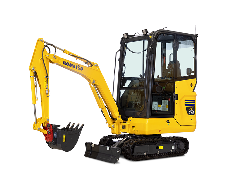 Komatsu PC17R-5 Mini Excavator - Marubeni Komatsu