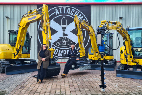 The Attachment Company appointed as Lothians and the Borders Komatsu Utility dealer