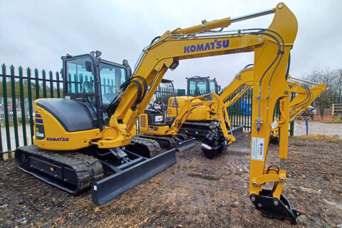 Global Construction Plant and Equipment Ltd appointed as Oxfordshire and Buckinghamshire Komatsu Utility dealer